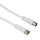 Kabel i złączka Hama K. ANTENOWY 90DB WTYK F WTYK 1.5 m #